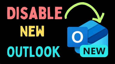 How To Disable New Outlook & Restore Mail App In Windows 10/11.